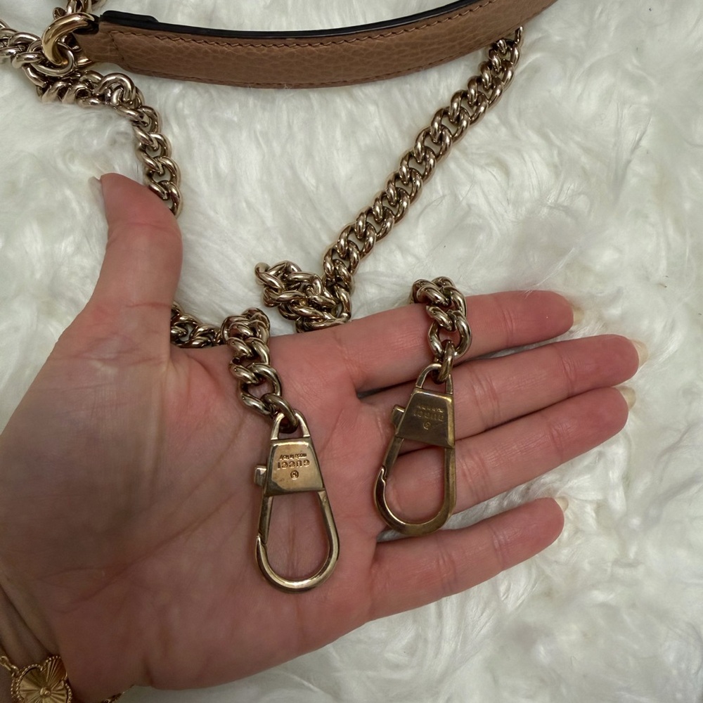 GUCCI TOP HANDLE NUDE BAG - Picture 14 of 15